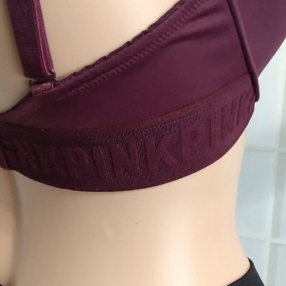 PINK Victoria's Secret 3 PC Smooth T-shirt Bras -WMNS 32DD - Logo